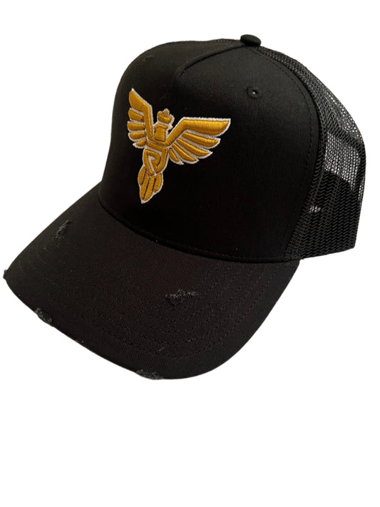 BLACK PRESIDENTIAL GOLD CAP